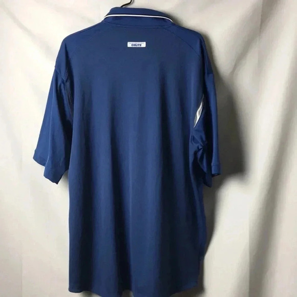 NFL TEAM APPAREL MENS SIZE XL INDIANAPOLIS COLTS  POLO SHIRT GOOD CLEAN - Picture 8 of 9
